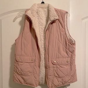 Sherpa lined vest NWT